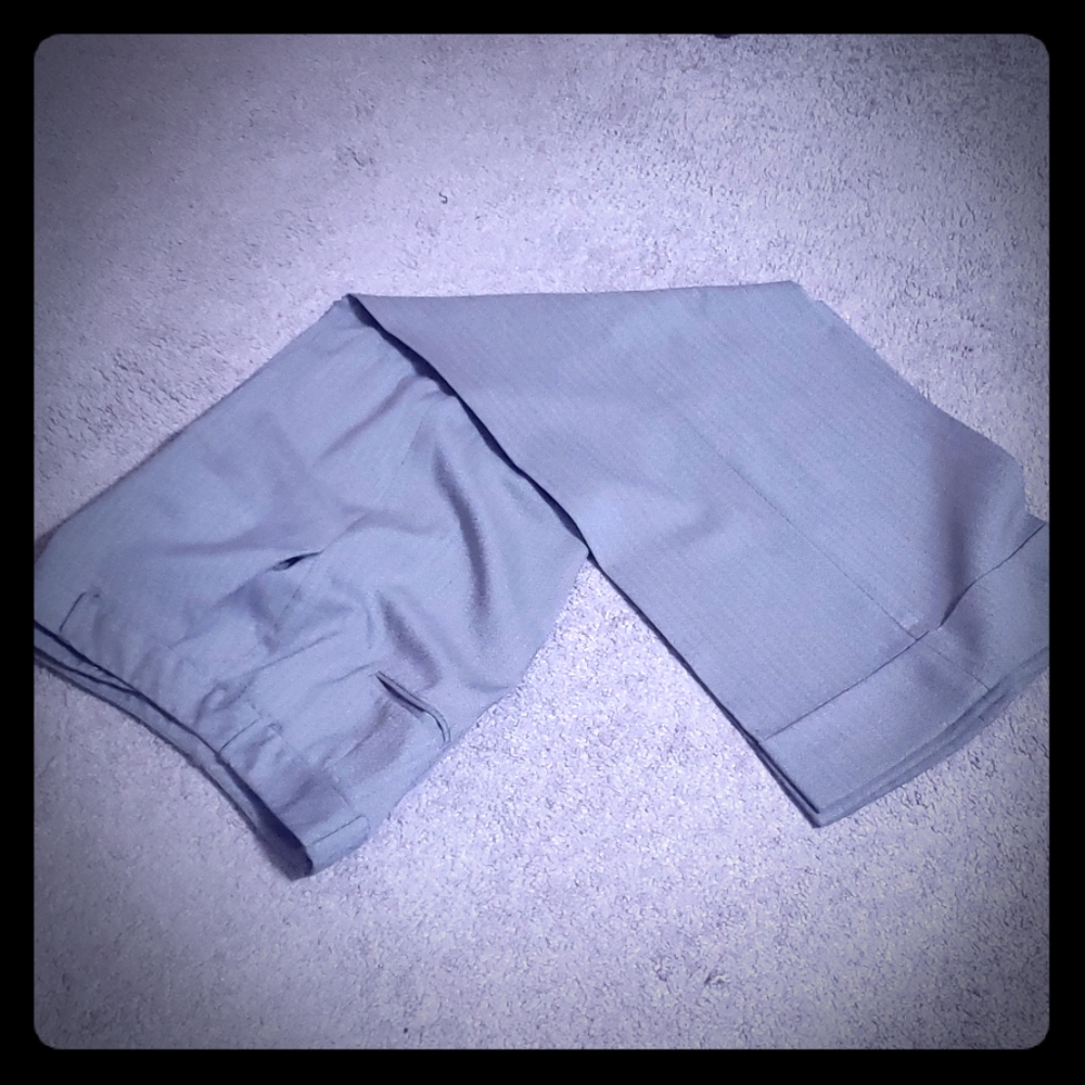 Slacks with cuff